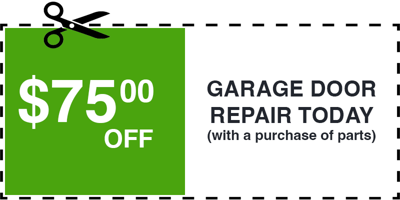 75 off garage door repair